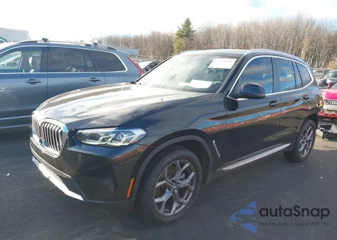 2024 BMW X3 xDrive30I z USA, uszkodzony, nr VIN 5UX53DP05R9U47005